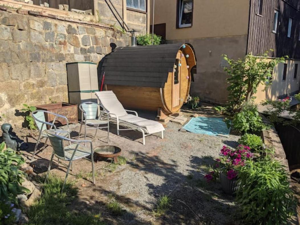Hw2B - Urlaubsmagie - Wohlfuehlwohnung Mit Balkon, Pool, Sauna & Terrasse Sebnitz Exterior foto