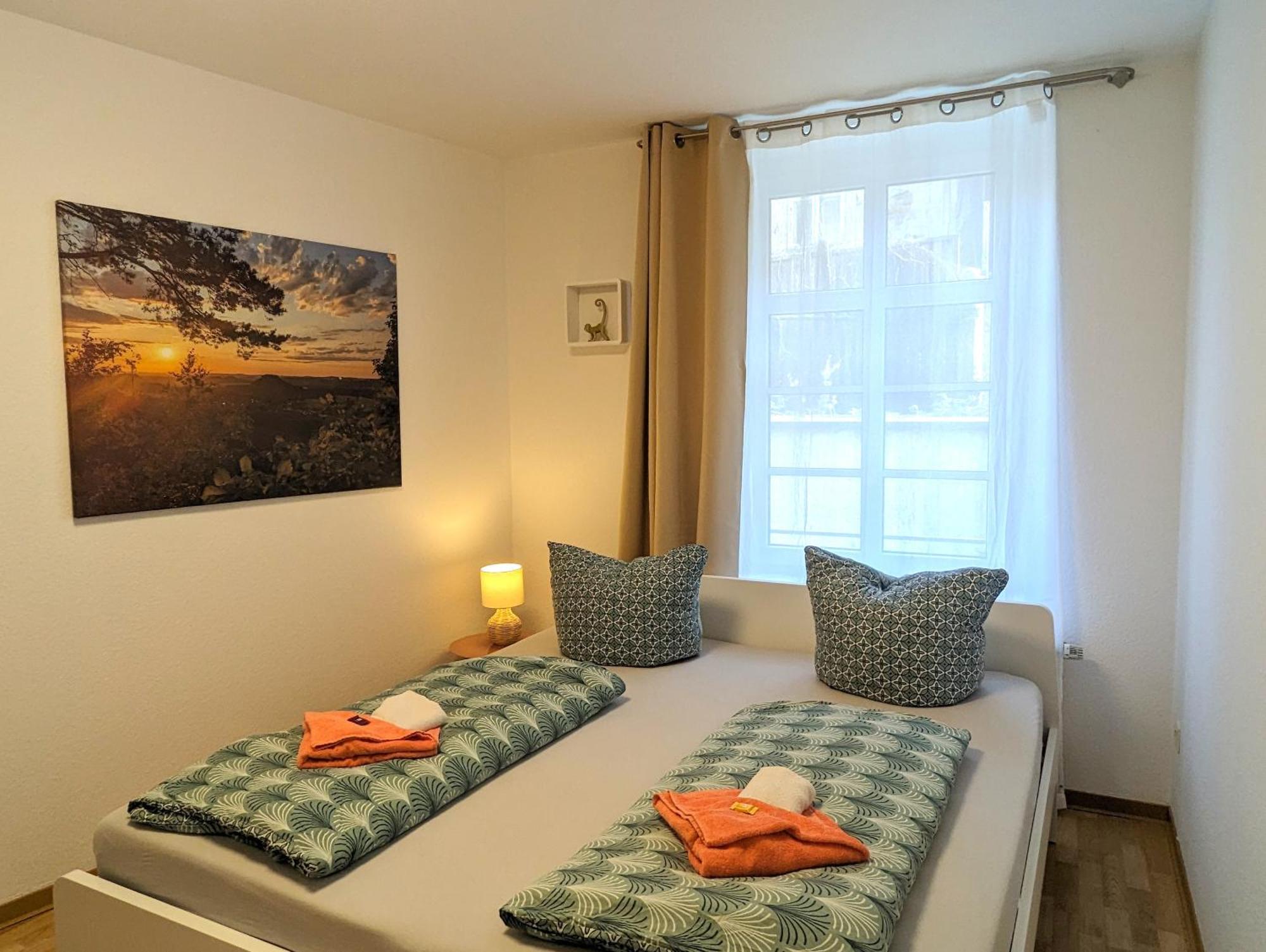 Hw2B - Urlaubsmagie - Wohlfuehlwohnung Mit Balkon, Pool, Sauna & Terrasse Sebnitz Exterior foto