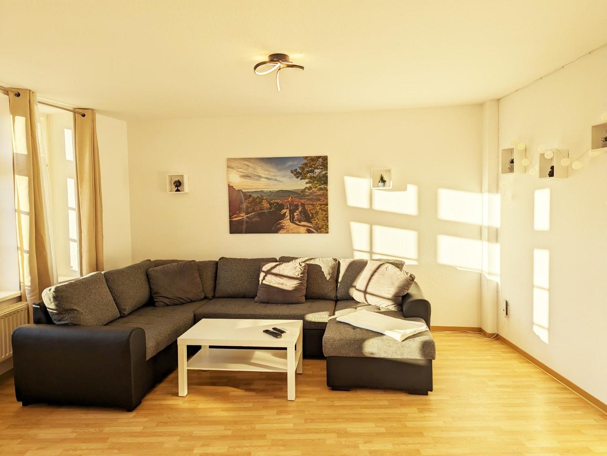Hw2B - Urlaubsmagie - Wohlfuehlwohnung Mit Balkon, Pool, Sauna & Terrasse Sebnitz Exterior foto